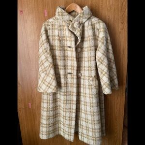 Sixties vintage wool coat amazing condition